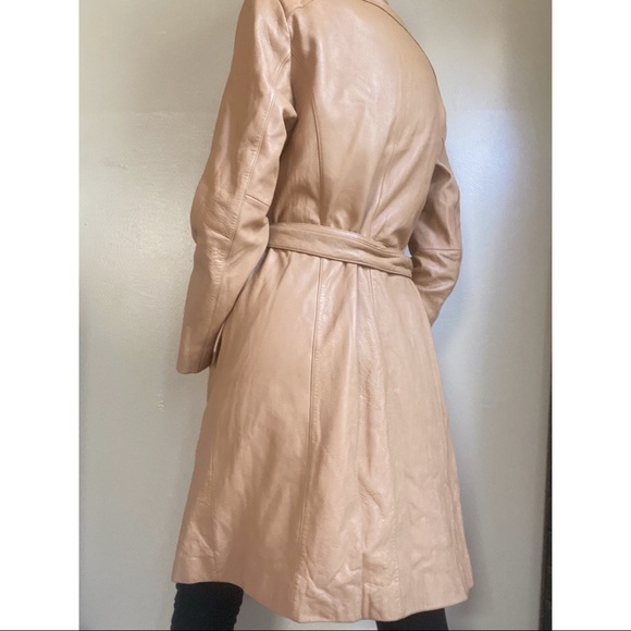 SOLD on ♏️ Wilson leather trench jacket - Picture 6 of 9